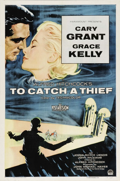 the movie poster: To Catch a Thief (1955)