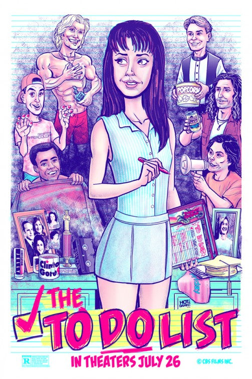 1000 piece jigsaw puzzle for the movie poster: The To Do List (2013) ver4