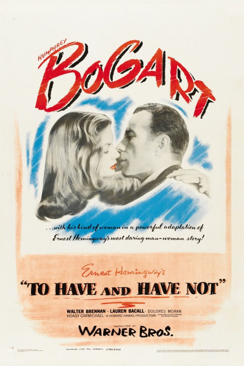 1000 piece jigsaw puzzle for the movie poster: To Have and Have Not (1944)