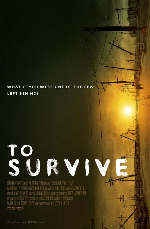 1000 piece jigsaw puzzle for the movie poster: To Survive (2014)