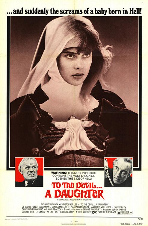 the movie poster: To the Devil a Daughter (1976)