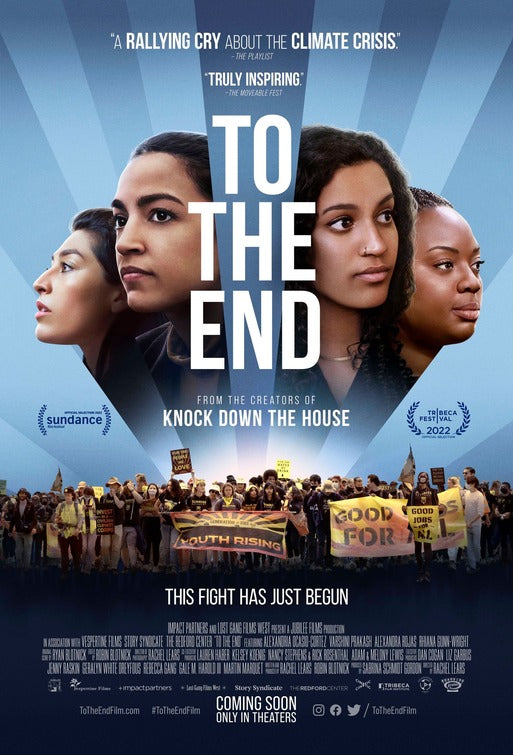 1000 piece jigsaw puzzle for the movie poster: To the End (2022)