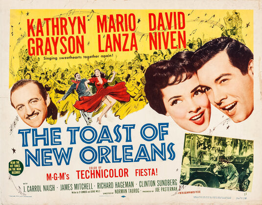 1000 piece jigsaw puzzle for the movie poster: The Toast of New Orleans (1950) ver2