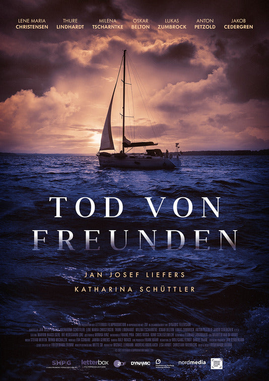 1000 piece jigsaw puzzle for tv poster: Tod von Freunden