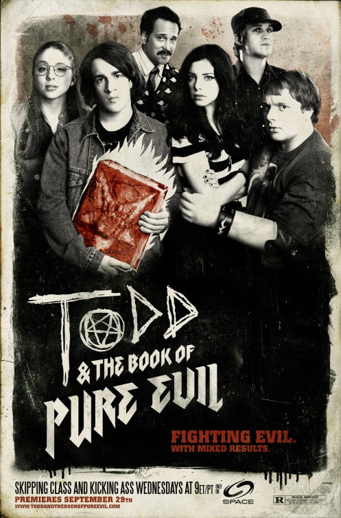 1000 piece jigsaw puzzle for tv poster: Todd and the Book of Pure Evil, ver2