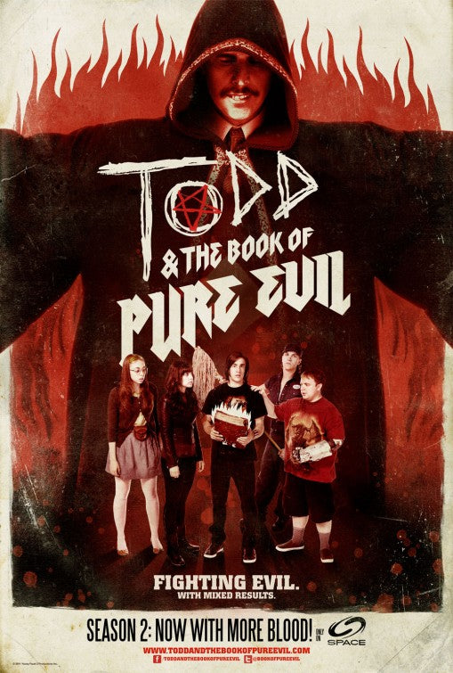 1000 piece jigsaw puzzle for tv poster: Todd and the Book of Pure Evil, ver3