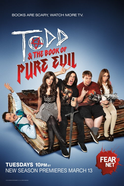1000 piece jigsaw puzzle for tv poster: Todd and the Book of Pure Evil, ver4
