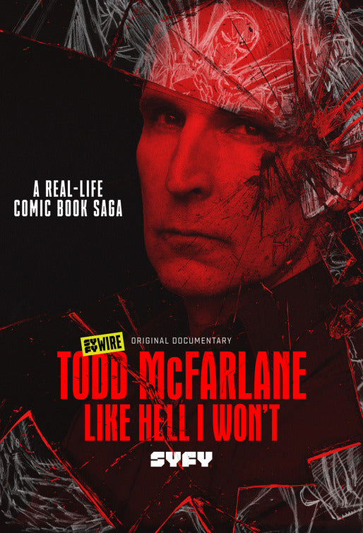 1000 piece jigsaw puzzle for tv poster: Todd McFarlane: Like Hell I Won't
