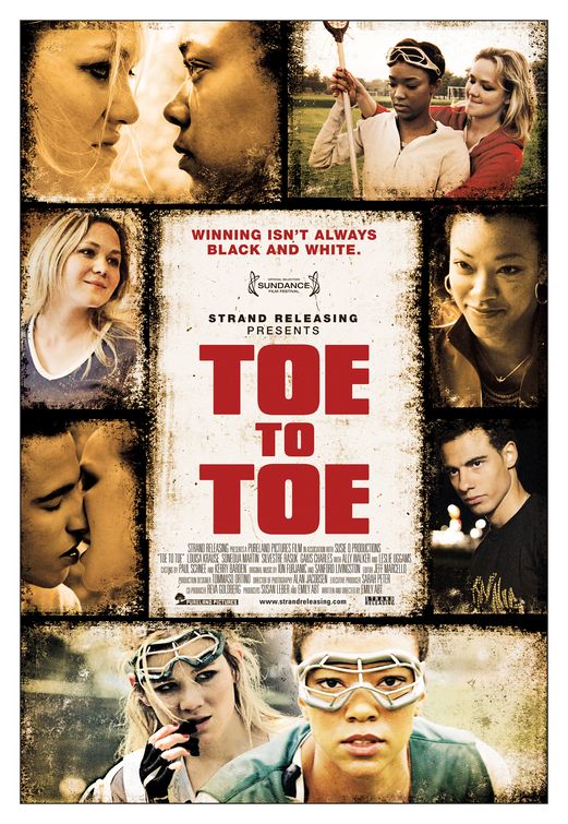 1000 piece jigsaw puzzle for the movie poster: Toe to Toe (2010)