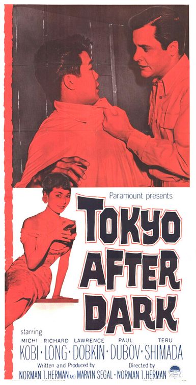 the movie poster: Tokyo After Dark (1959)