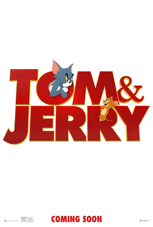 1000 piece jigsaw puzzle for the movie poster: Tom & Jerry (2021)