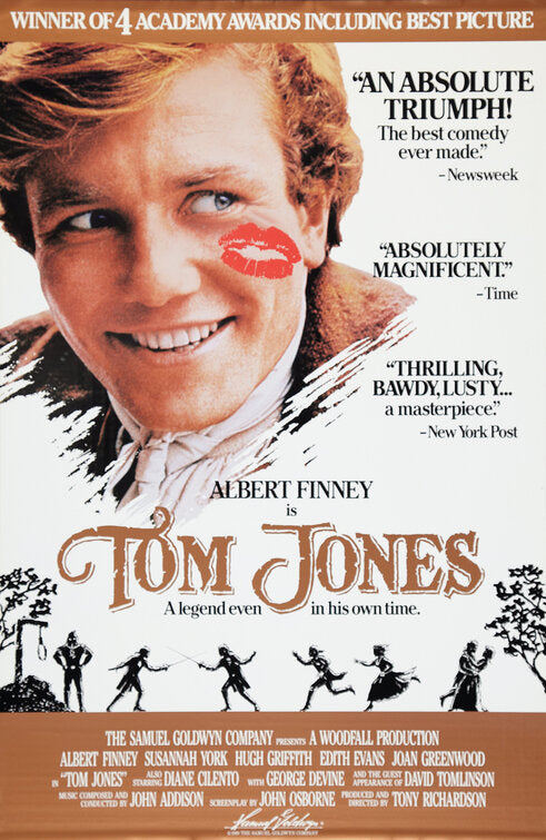 the movie poster: Tom Jones (1963)