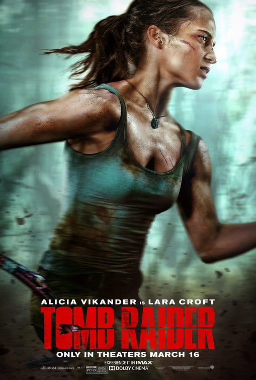 1000 piece jigsaw puzzle for the movie poster: Tomb Raider (2018) ver2