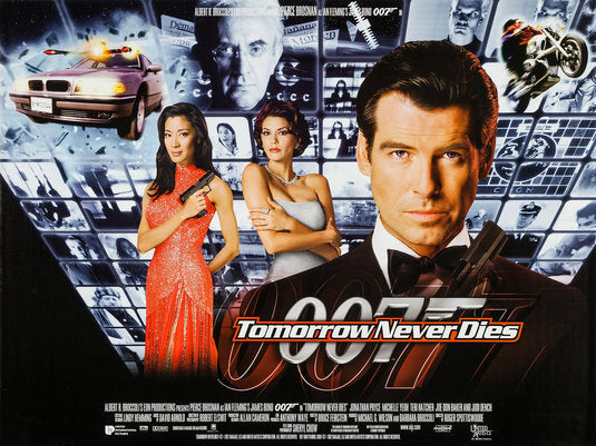 1000 piece jigsaw puzzle for the movie poster: Tomorrow Never Dies (1997) ver5