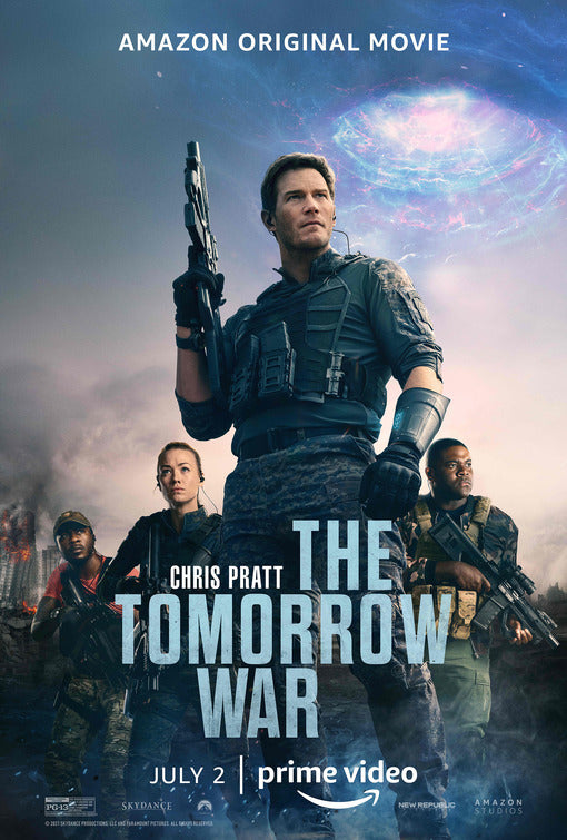 1000 piece jigsaw puzzle for the movie poster: The Tomorrow War (2021)