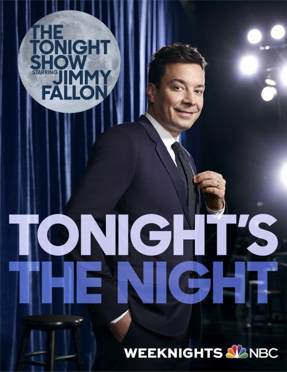 1000 piece jigsaw puzzle for tv poster: The Tonight Show Starring Jimmy Fallon
