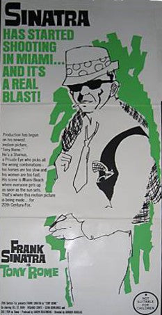 1000 piece jigsaw puzzle for the movie poster: Tony Rome (1967) ver2