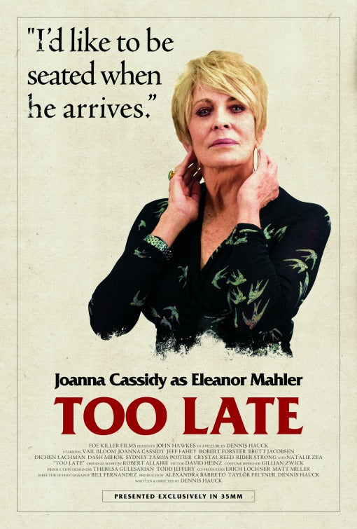 1000 piece jigsaw puzzle for the movie poster: Too Late (2016) ver3