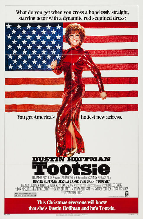 the movie poster: Tootsie (1982)