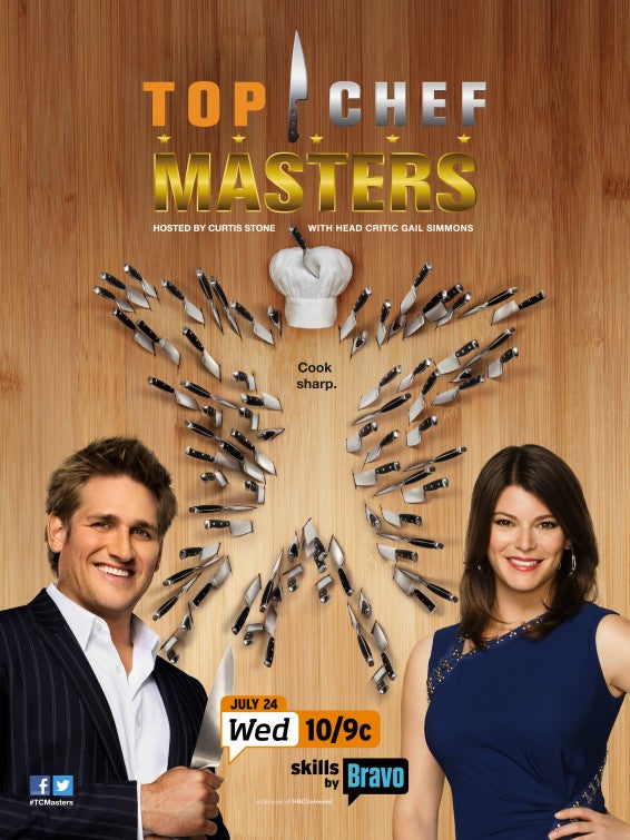 1000 piece jigsaw puzzle for tv poster: Top Chef Masters
