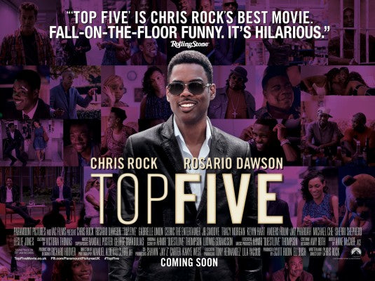 1000 piece jigsaw puzzle for the movie poster: Top Five (2014) ver2
