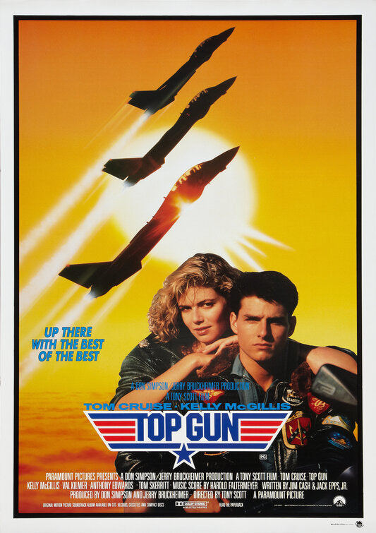 the movie poster: Top Gun (1986) ver2
