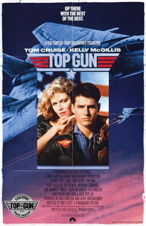 1000 piece jigsaw puzzle for the movie poster: Top Gun (1986) ver4