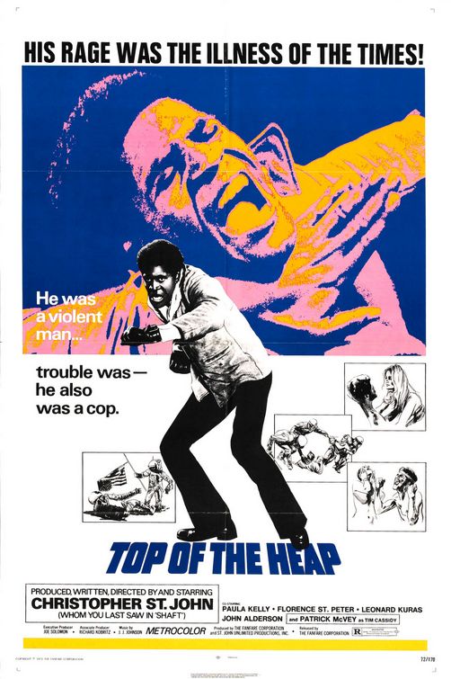 the movie poster: Top of the Heap (1972)