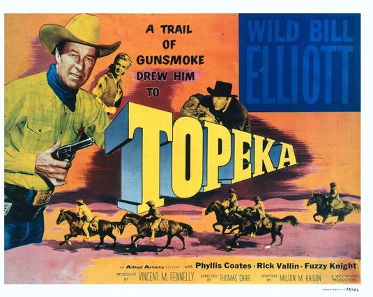 the movie poster: Topeka (1953)