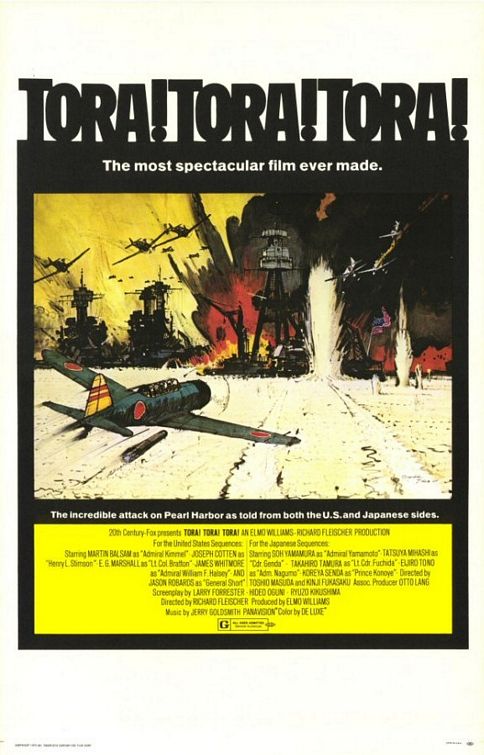 the movie poster: Tora! Tora! Tora! (1970) ver3
