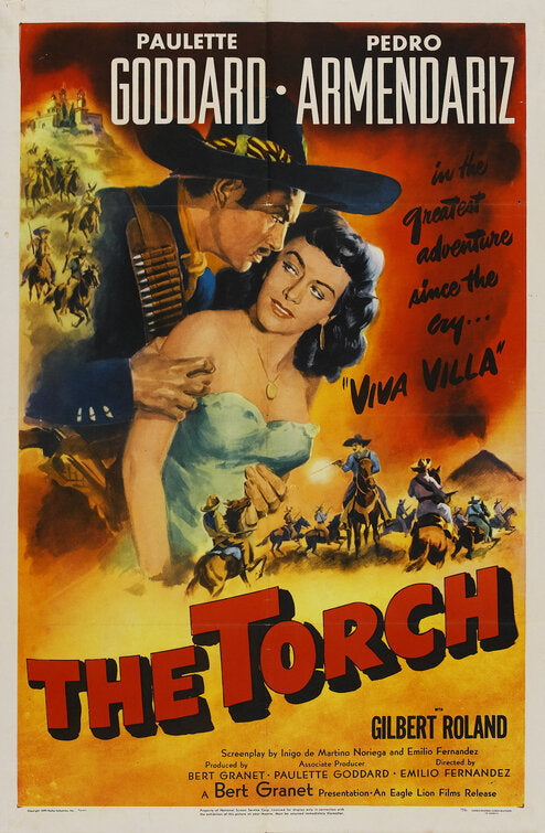1000 piece jigsaw puzzle for the movie poster: The Torch (1950)