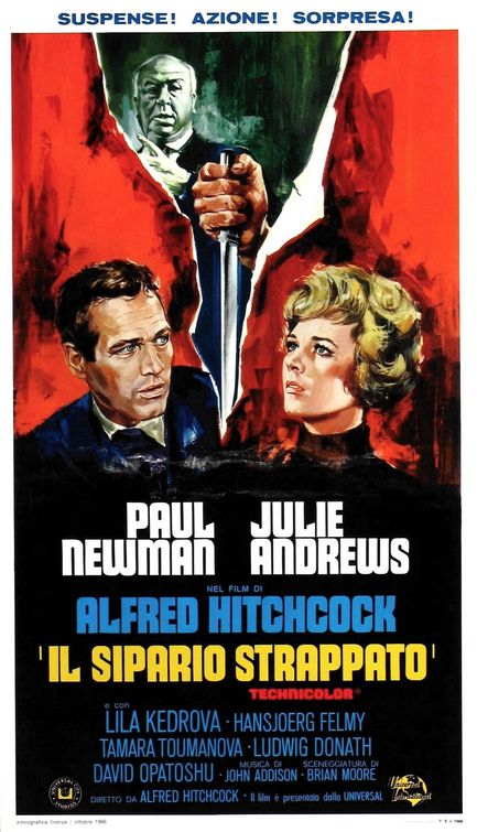 the movie poster: Torn Curtain (1966) ver3
