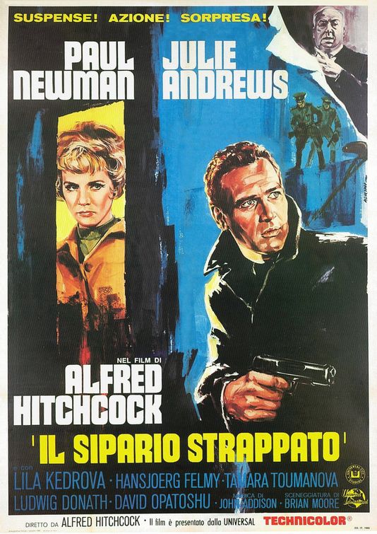 the movie poster: Torn Curtain (1966) ver4
