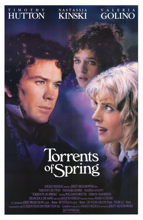 the movie poster: Torrents of Spring (1989)