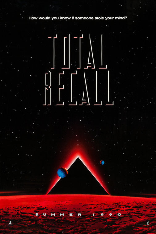 1000 piece jigsaw puzzle for the movie poster: Total Recall (1990) ver2