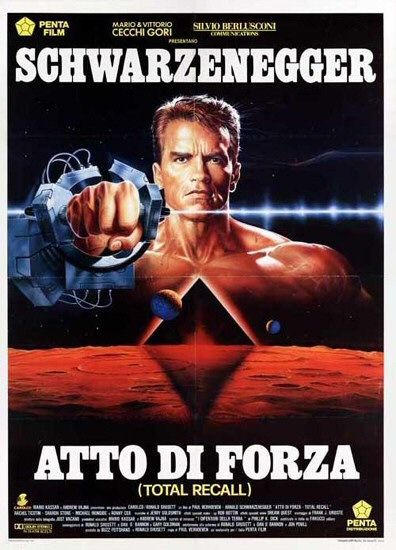 the movie poster: Total Recall (1990) ver3