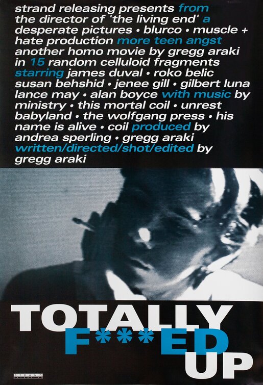 1000 piece jigsaw puzzle for the movie poster: Totally F***ed Up (1994) ver2