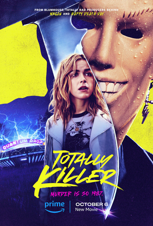 1000 piece jigsaw puzzle for the movie poster: Totally Killer (2023)