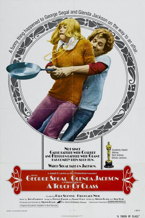 the movie poster: A Touch of Class (1973)