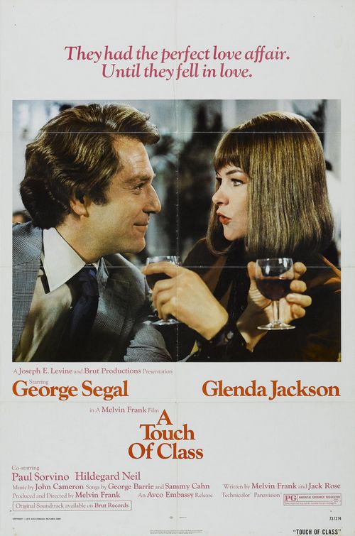 the movie poster: A Touch of Class (1973) ver2