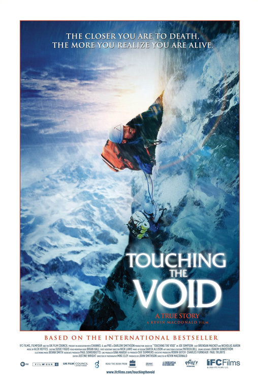 the movie poster: Touching the Void (2004)