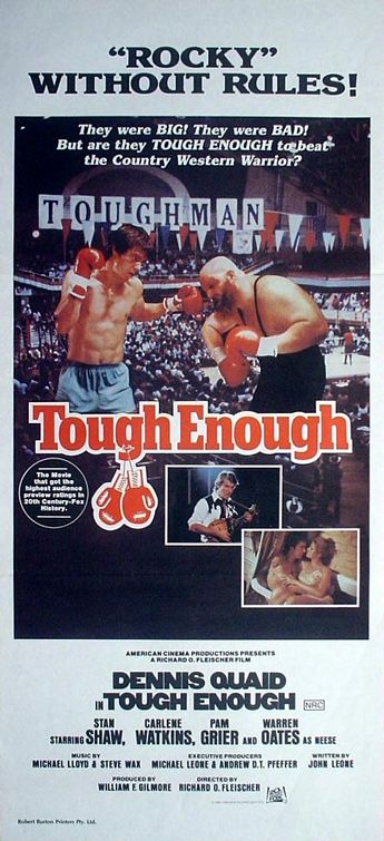 the movie poster: Tough Enough (1983) ver3