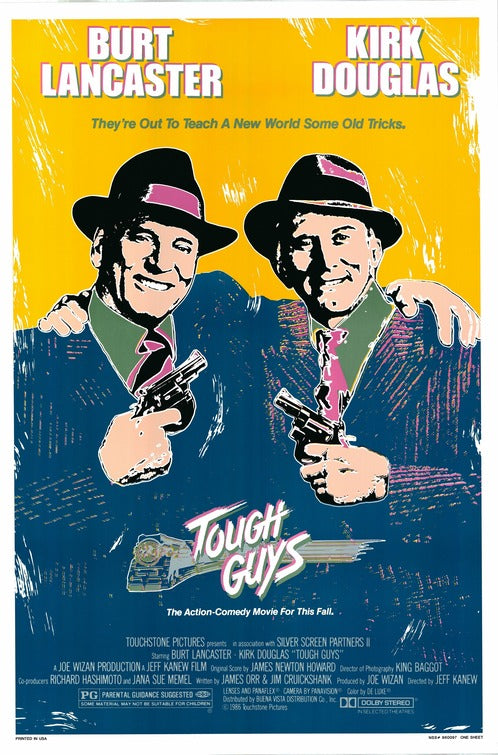 the movie poster: Tough Guys (1986)