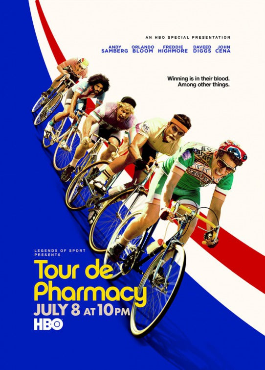 1000 piece jigsaw puzzle for tv poster: Tour de Pharmacy