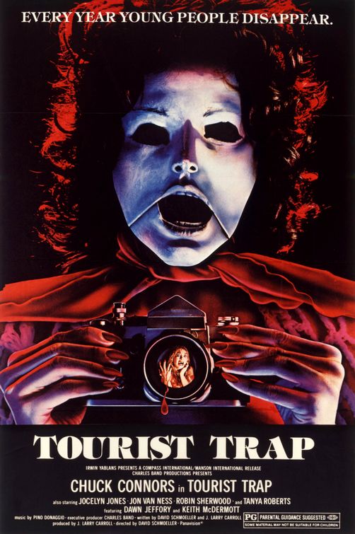 the movie poster: Tourist Trap (1979)