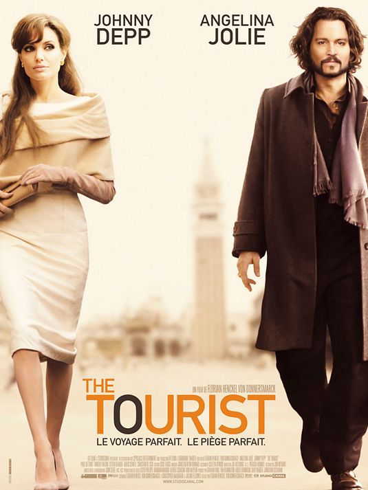 1000 piece jigsaw puzzle for the movie poster: The Tourist (2010) ver2
