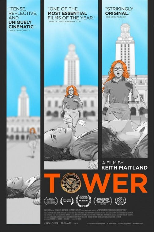 1000 piece jigsaw puzzle for the movie poster: Tower (2016)