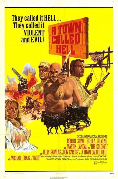 the movie poster: A Town Called Hell (1971)