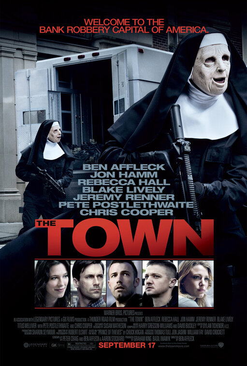 1000 piece jigsaw puzzle for the movie poster: The Town (2010) ver2