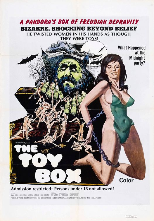 the movie poster: The Toy Box (1971)